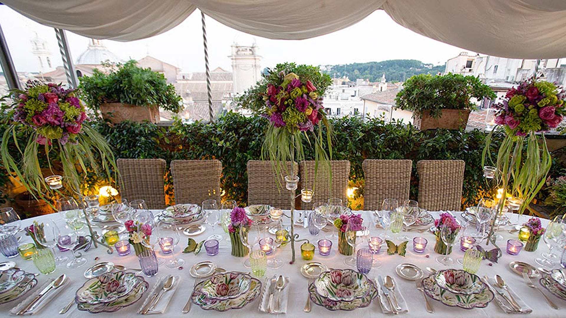 La Dolce Vita Experience: Cena Privata di Lusso a Roma in un Palazzo Storico con Vista